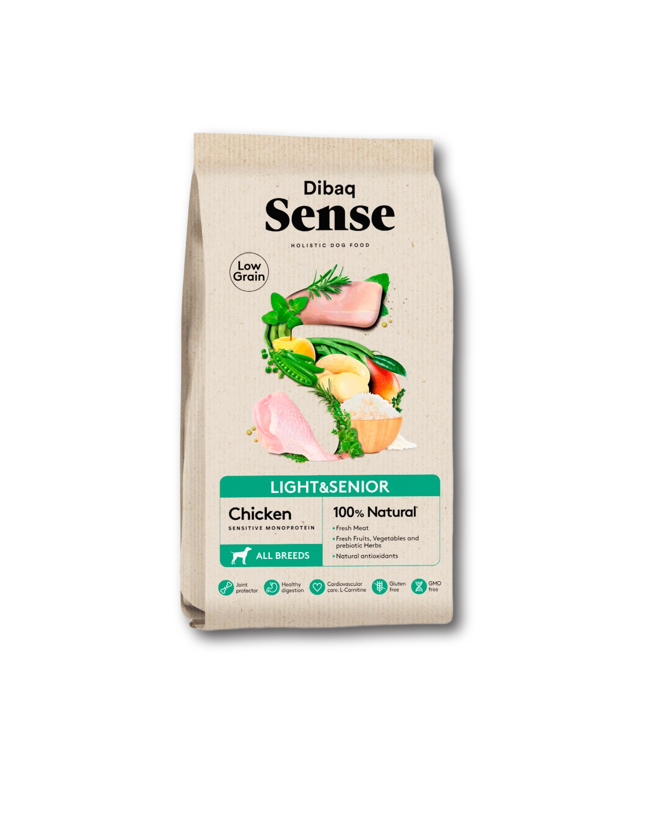 דיבאק סנס LITE/SENIOR פחות דגנים
