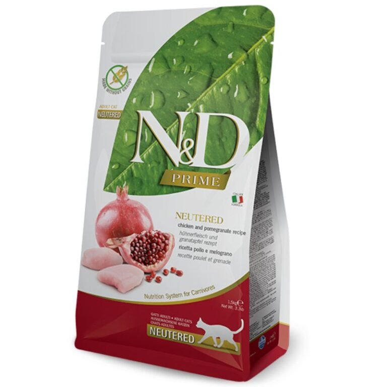 ND סטרלייז עוף ורימון ללא דגנים לחתול